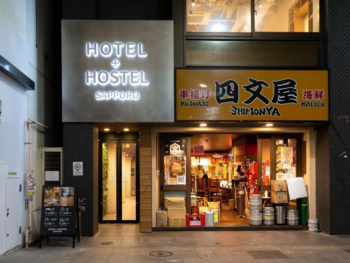 Hotel Plus Hostel Sapporo Exterior foto